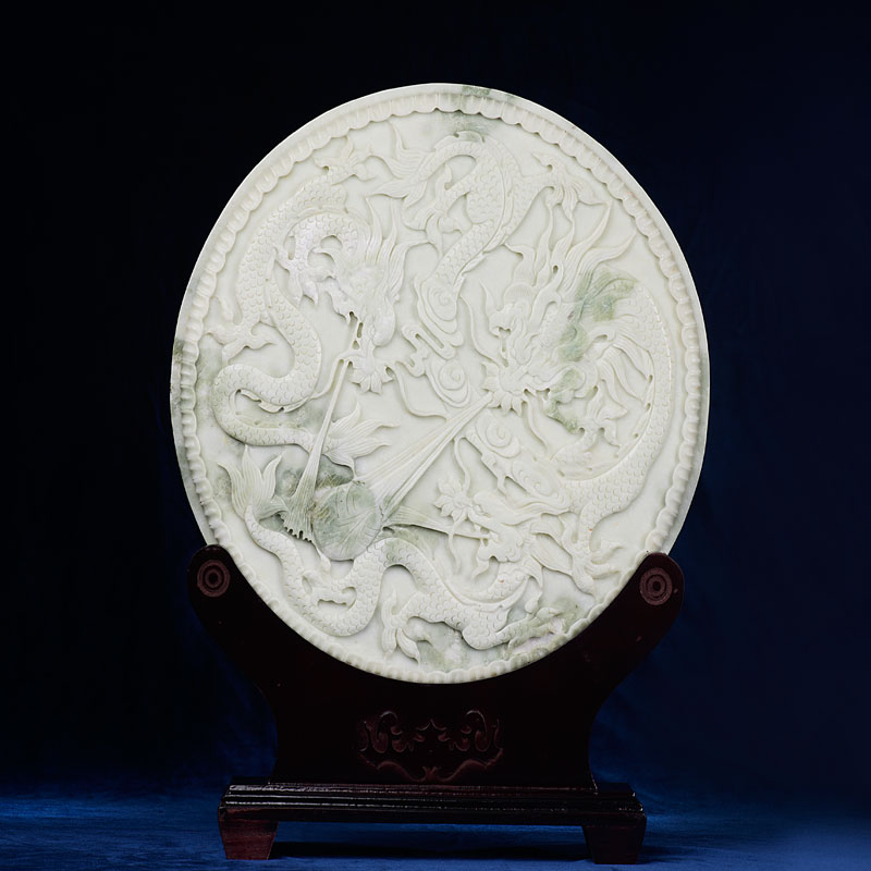 玉平安扣|玉璧 -藍田玉玉璧